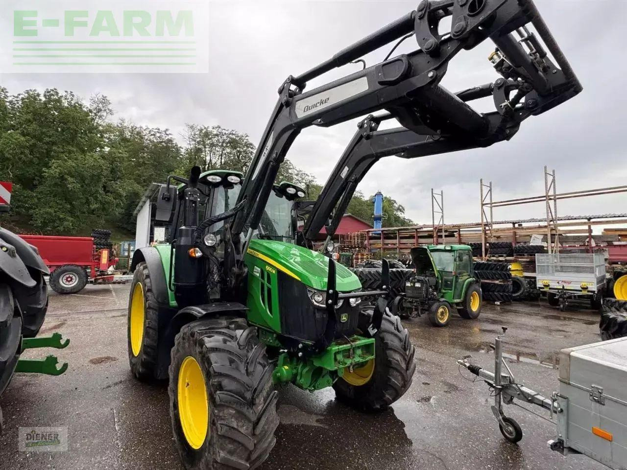 John Deere 6100m - Traktors: foto 2 John Deere 6100m - Traktors: foto 2