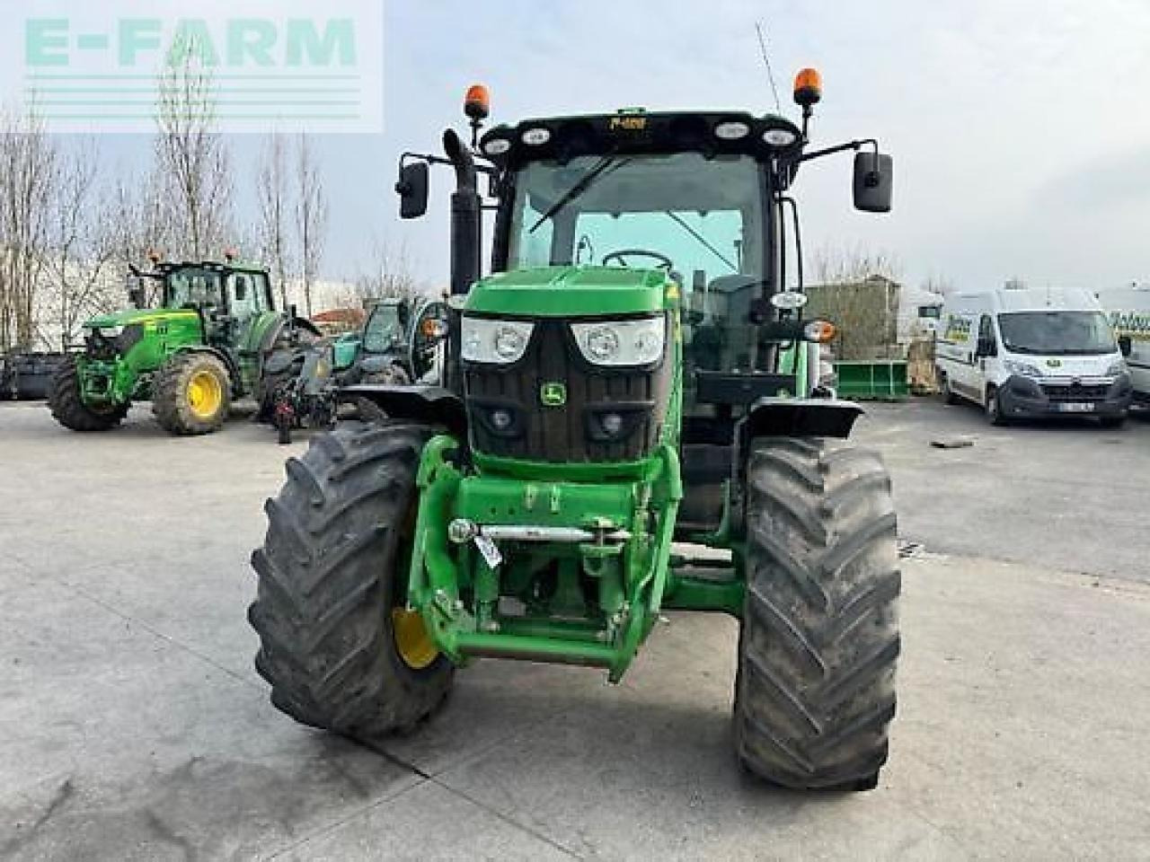 John Deere 6105r - Traktors: foto 3 John Deere 6105r - Traktors: foto 3