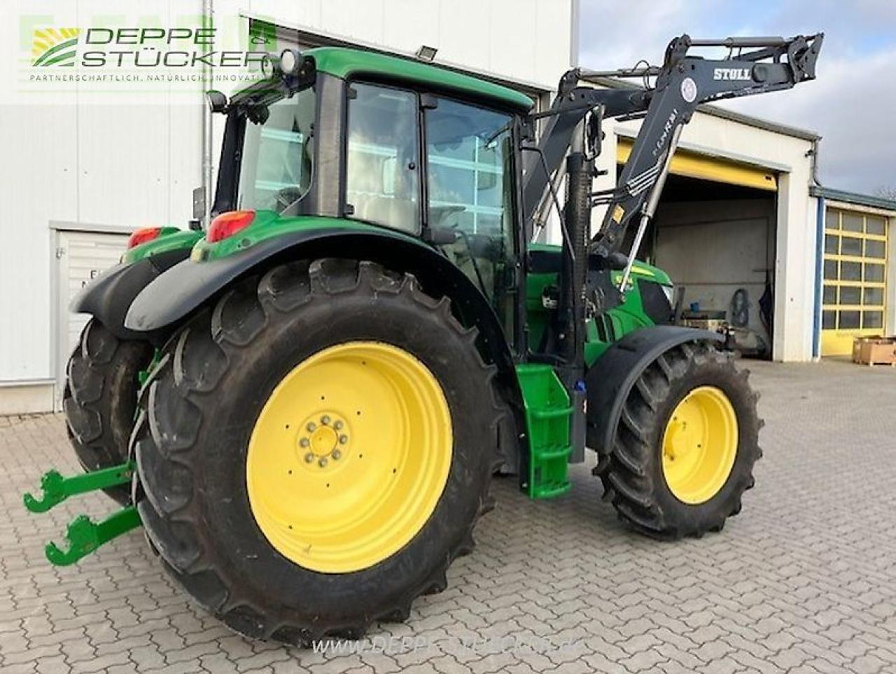 John Deere 6115m + fz 30.1 - Traktors: foto 3 John Deere 6115m + fz 30.1 - Traktors: foto 3