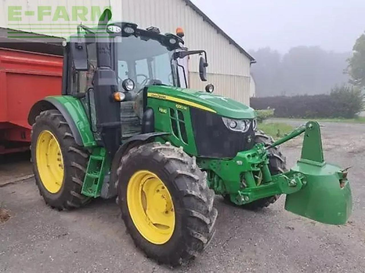 John Deere 6120m - Traktors: foto 1 John Deere 6120m - Traktors: foto 1