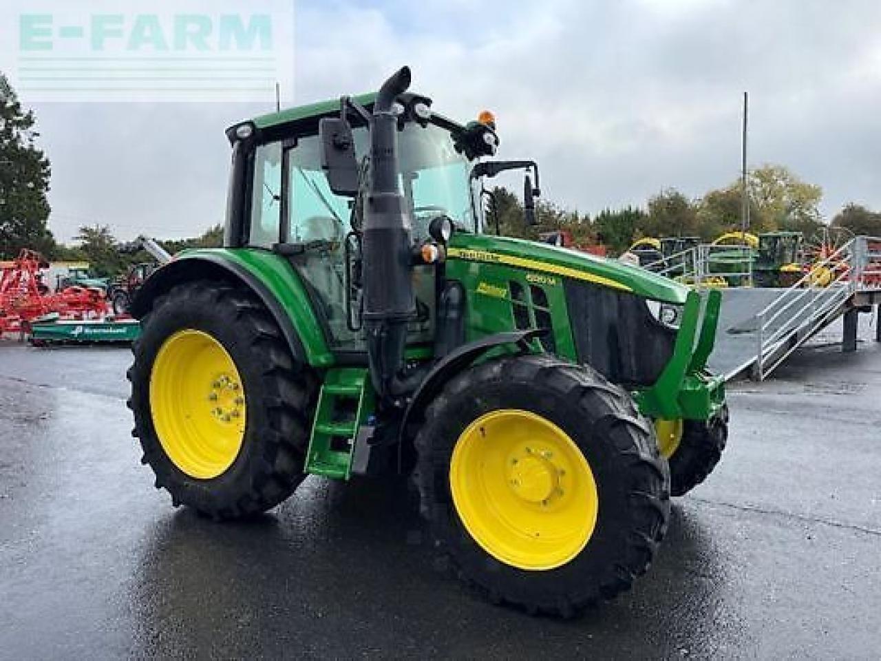 John Deere 6120m - Traktors: foto 3 John Deere 6120m - Traktors: foto 3