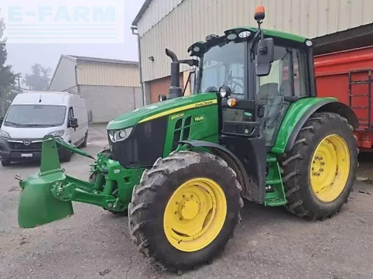 John Deere 6120m - Traktors: foto 2 John Deere 6120m - Traktors: foto 2