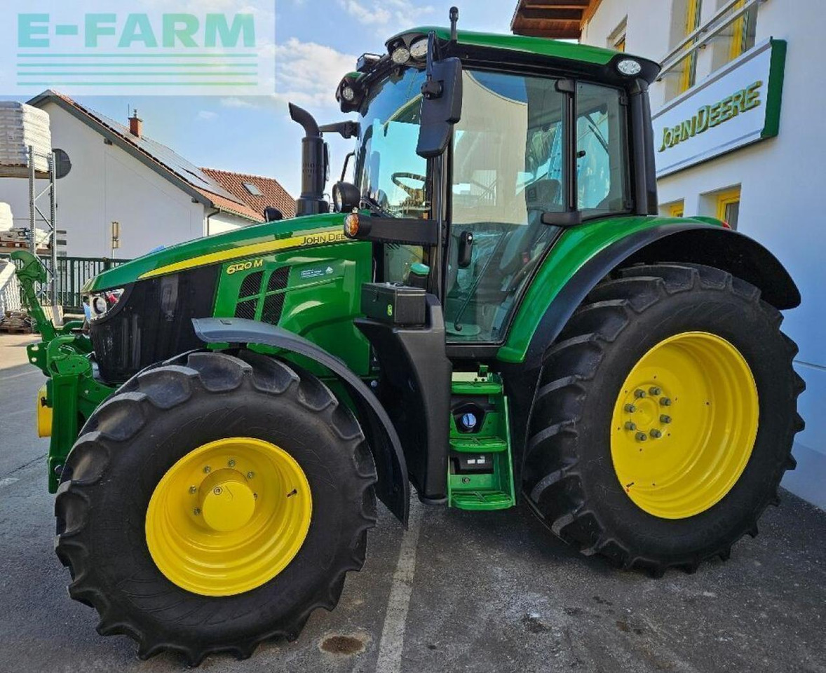 John Deere 6120m - Traktors: foto 1 John Deere 6120m - Traktors: foto 1