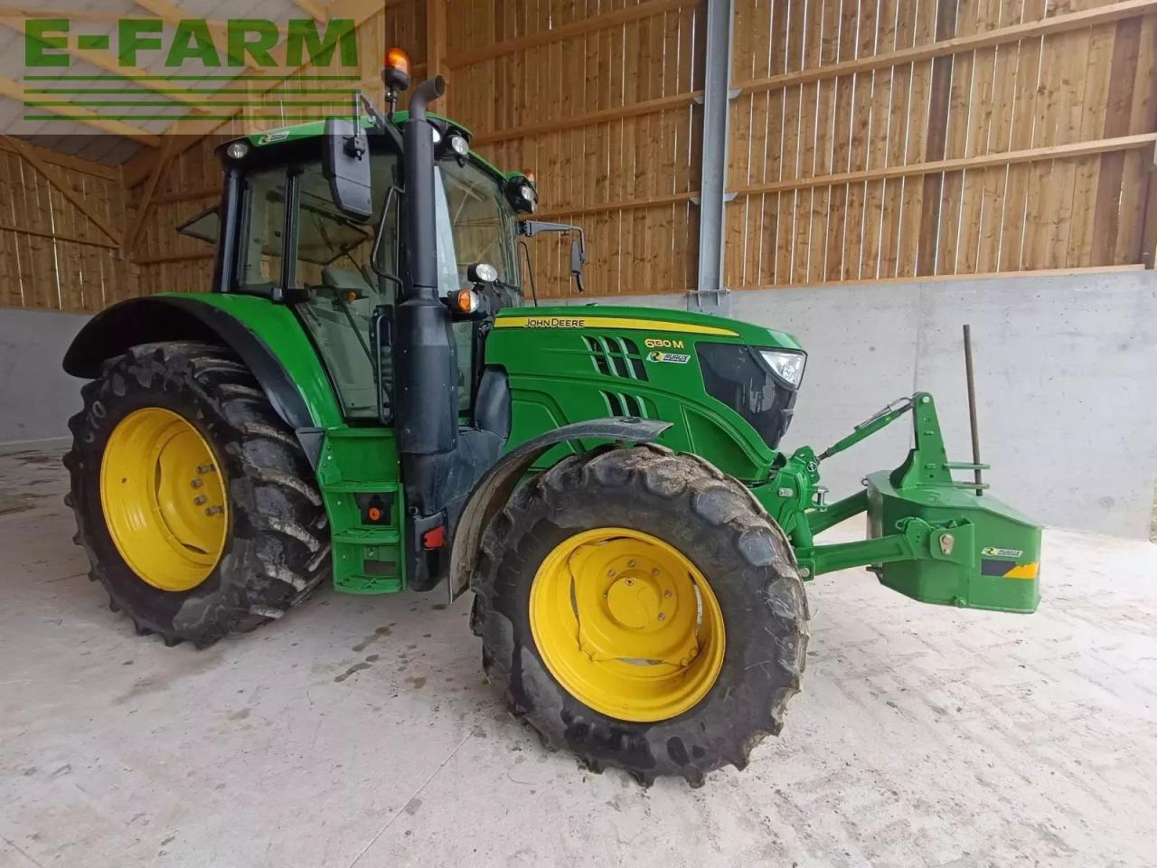 John Deere 6130m - Traktors: foto 1 John Deere 6130m - Traktors: foto 1