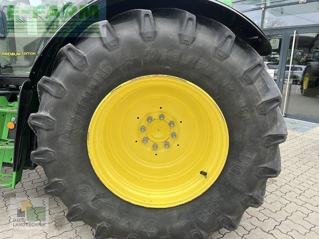 Traktors John Deere 6130r 6130 r: foto 9