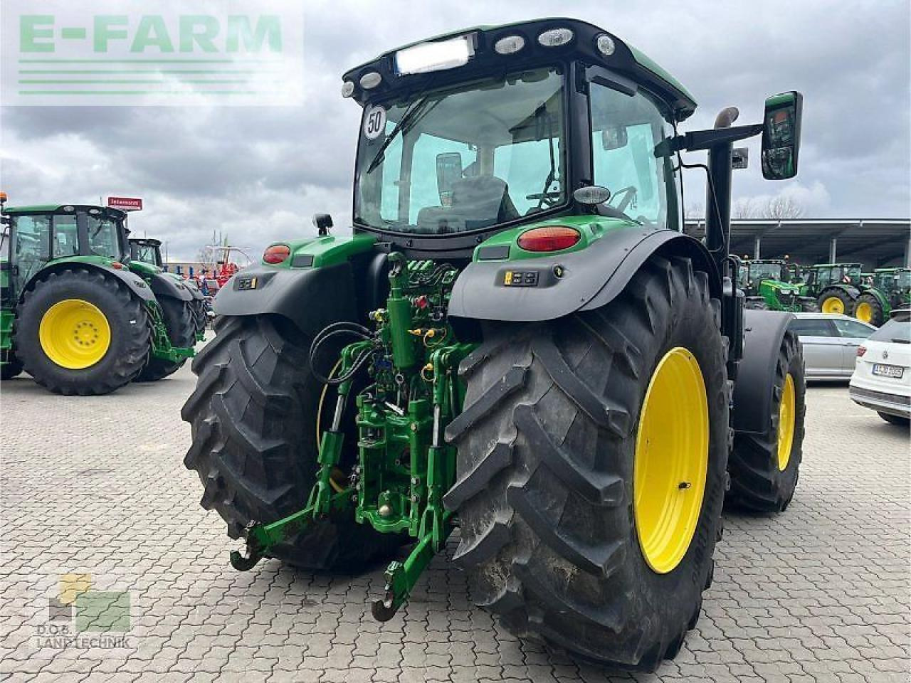 Traktors John Deere 6130r 6130 r: foto 6