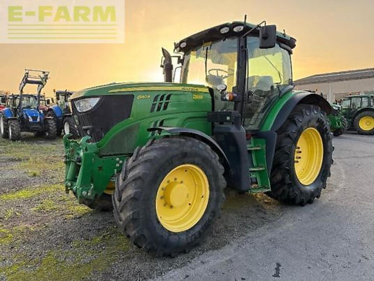 John Deere 6140r - Traktors: foto 1 John Deere 6140r - Traktors: foto 1