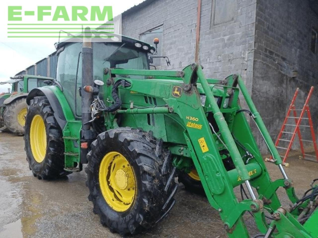 John Deere 6140r - Traktors: foto 2 John Deere 6140r - Traktors: foto 2