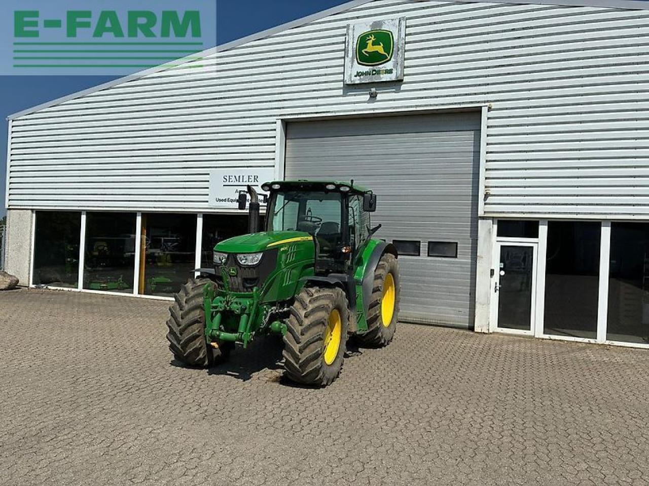 John Deere 6140r - Traktors: foto 1 John Deere 6140r - Traktors: foto 1