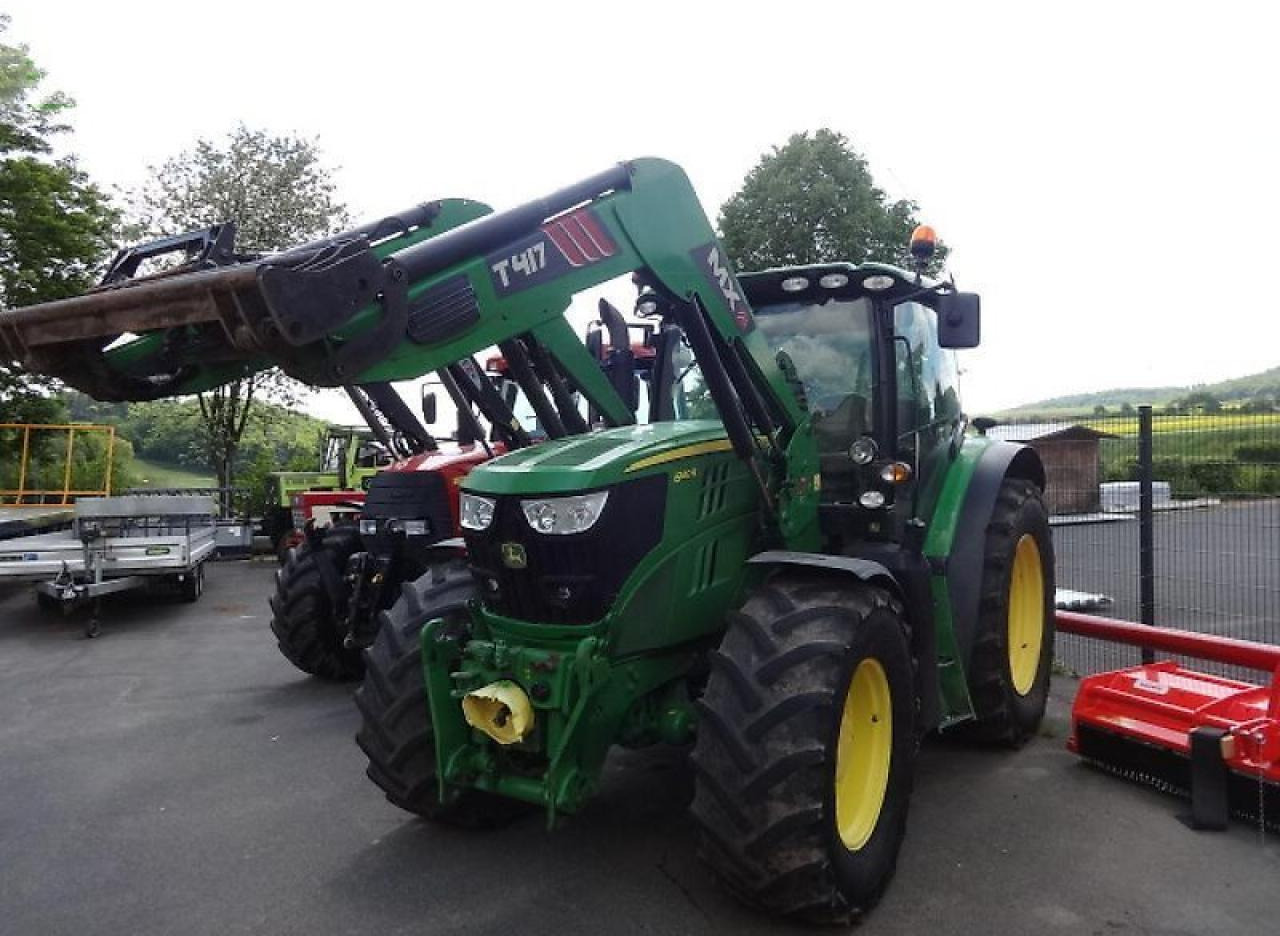 John Deere 6140r - Traktors: foto 1 John Deere 6140r - Traktors: foto 1