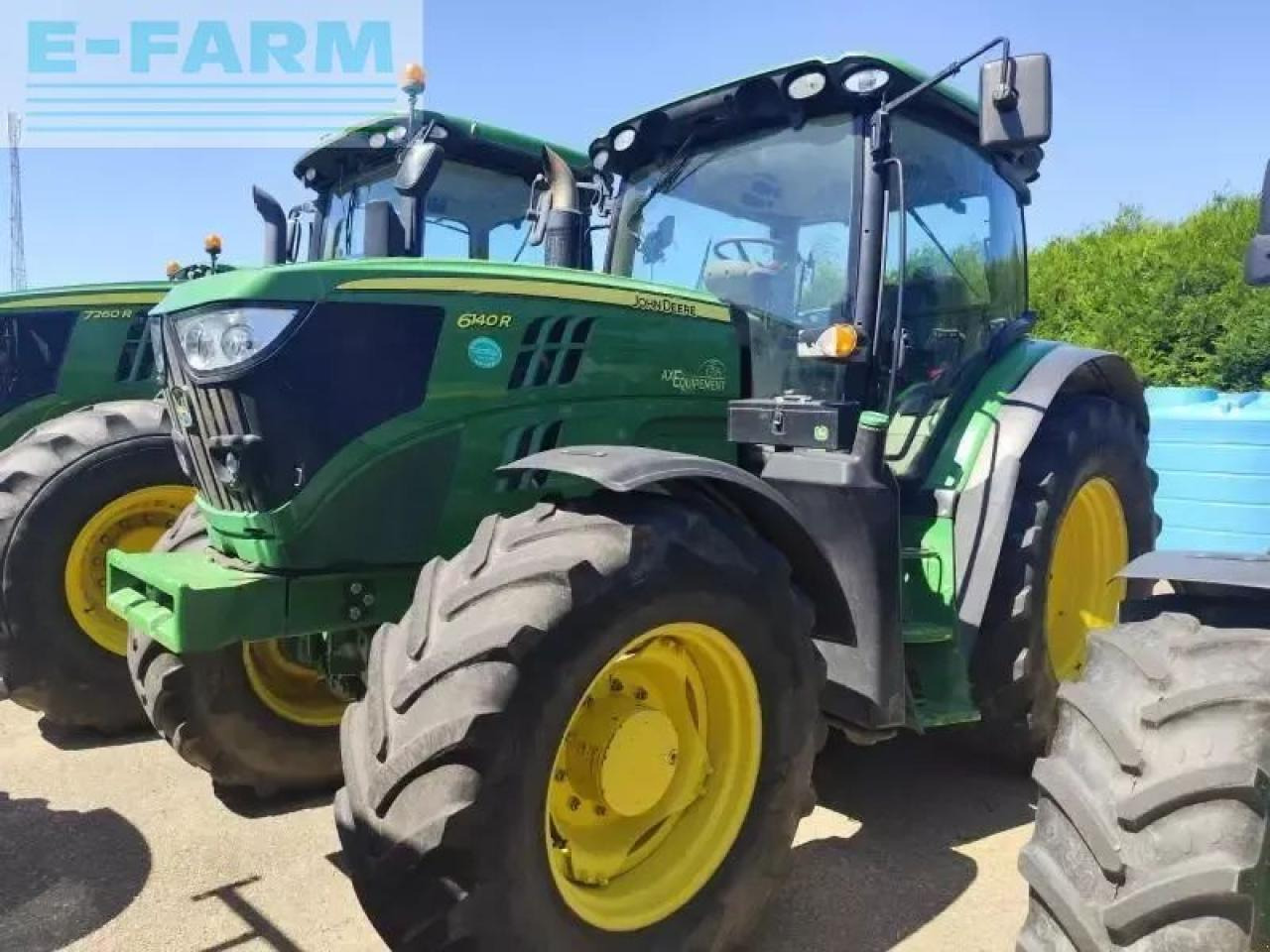 John Deere 6140r - Traktors: foto 1 John Deere 6140r - Traktors: foto 1