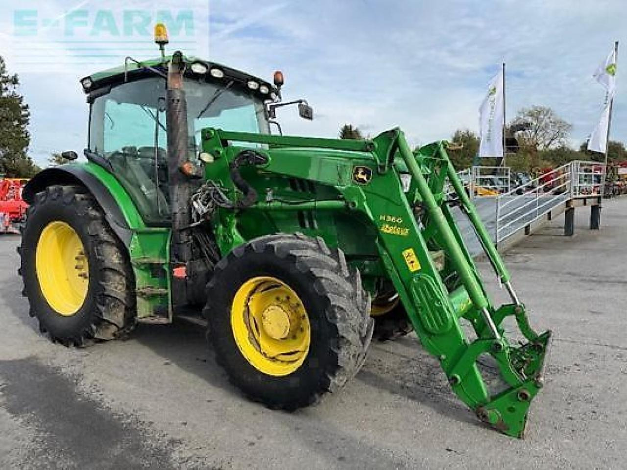 John Deere 6140r - Traktors: foto 3 John Deere 6140r - Traktors: foto 3