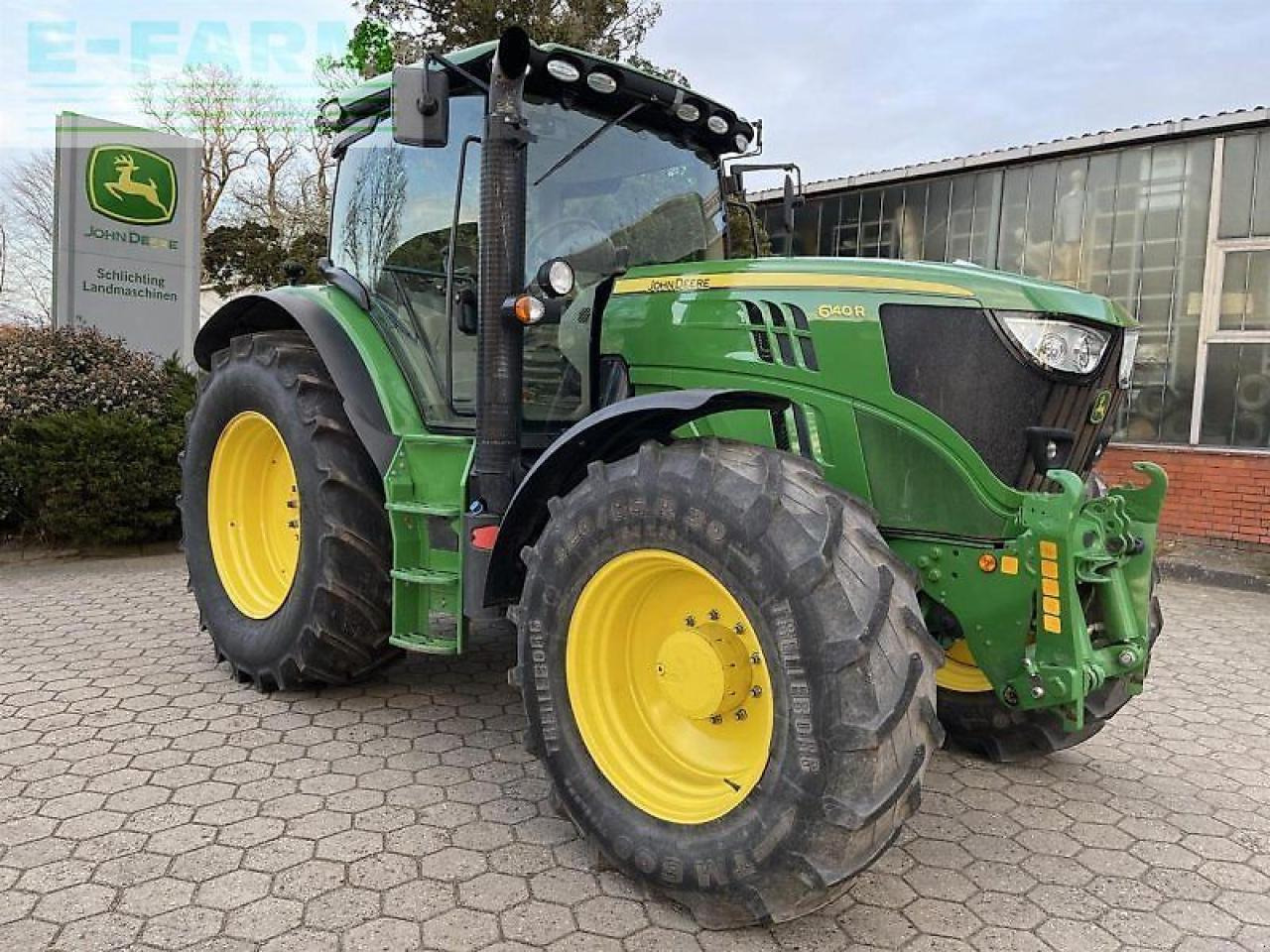 John Deere 6140r dd 40 - Traktors: foto 1 John Deere 6140r dd 40 - Traktors: foto 1