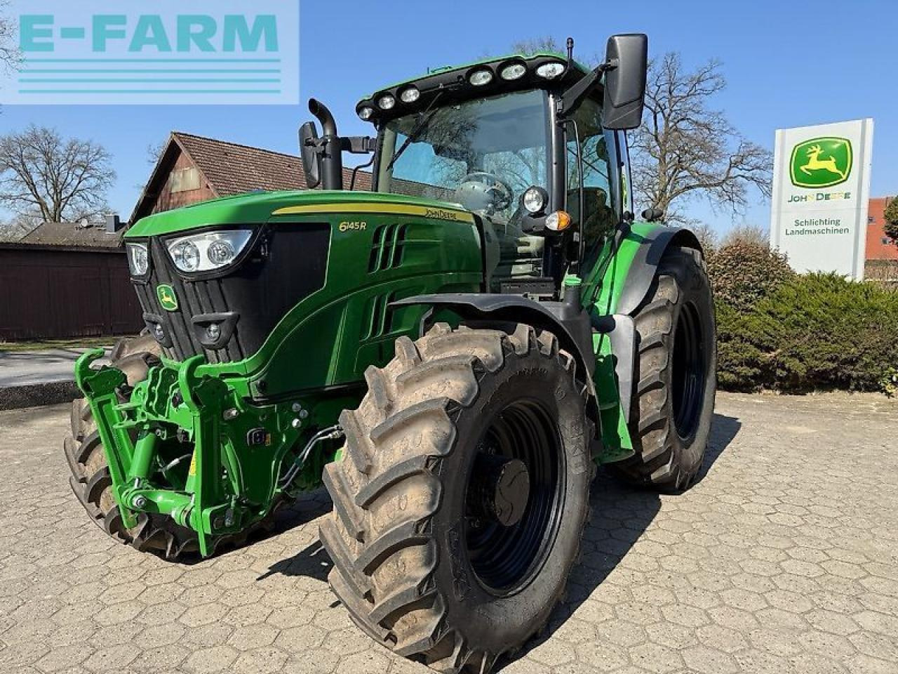 John Deere 6145r - Traktors: foto 2 John Deere 6145r - Traktors: foto 2