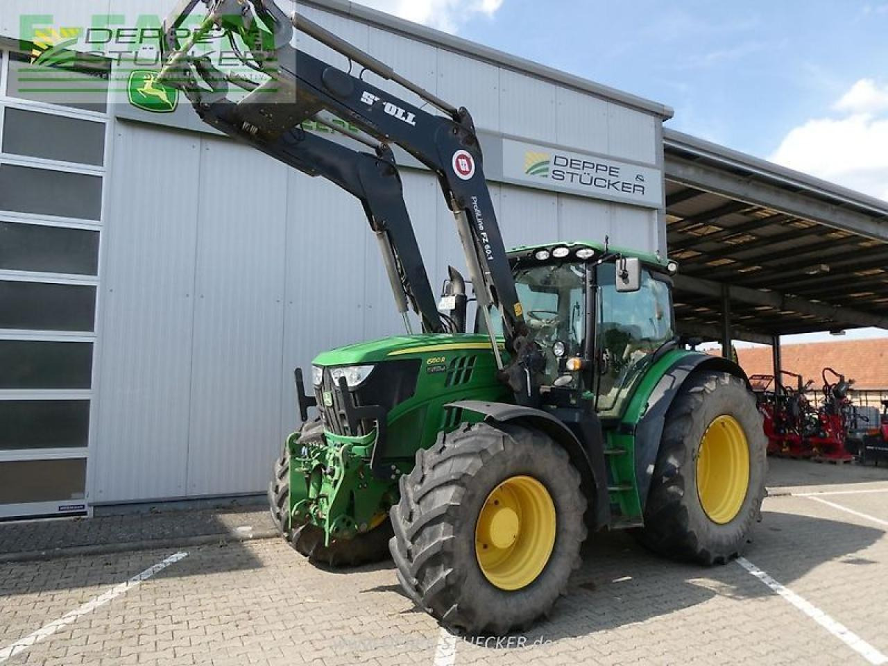 John Deere 6150r - Traktors: foto 1 John Deere 6150r - Traktors: foto 1