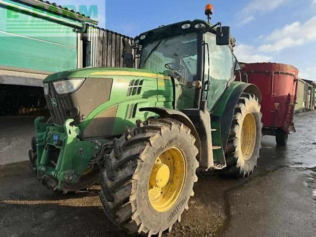 John Deere 6150r - Traktors: foto 1 John Deere 6150r - Traktors: foto 1