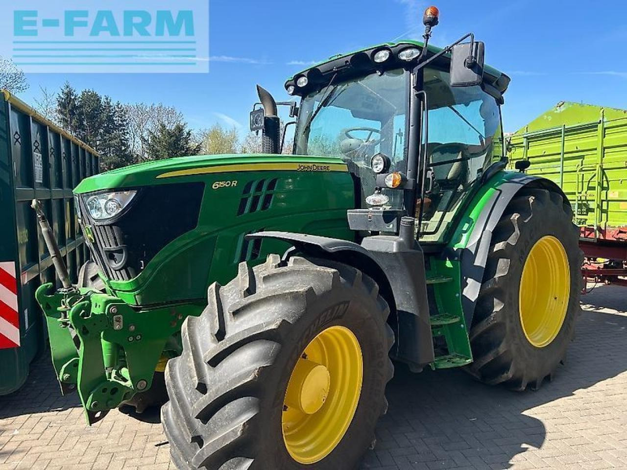 John Deere 6150r - getriebe instandgesetzt + neue bereifung ! - Traktors: foto 1 John Deere 6150r - getriebe instandgesetzt + neue bereifung ! - Traktors: foto 1