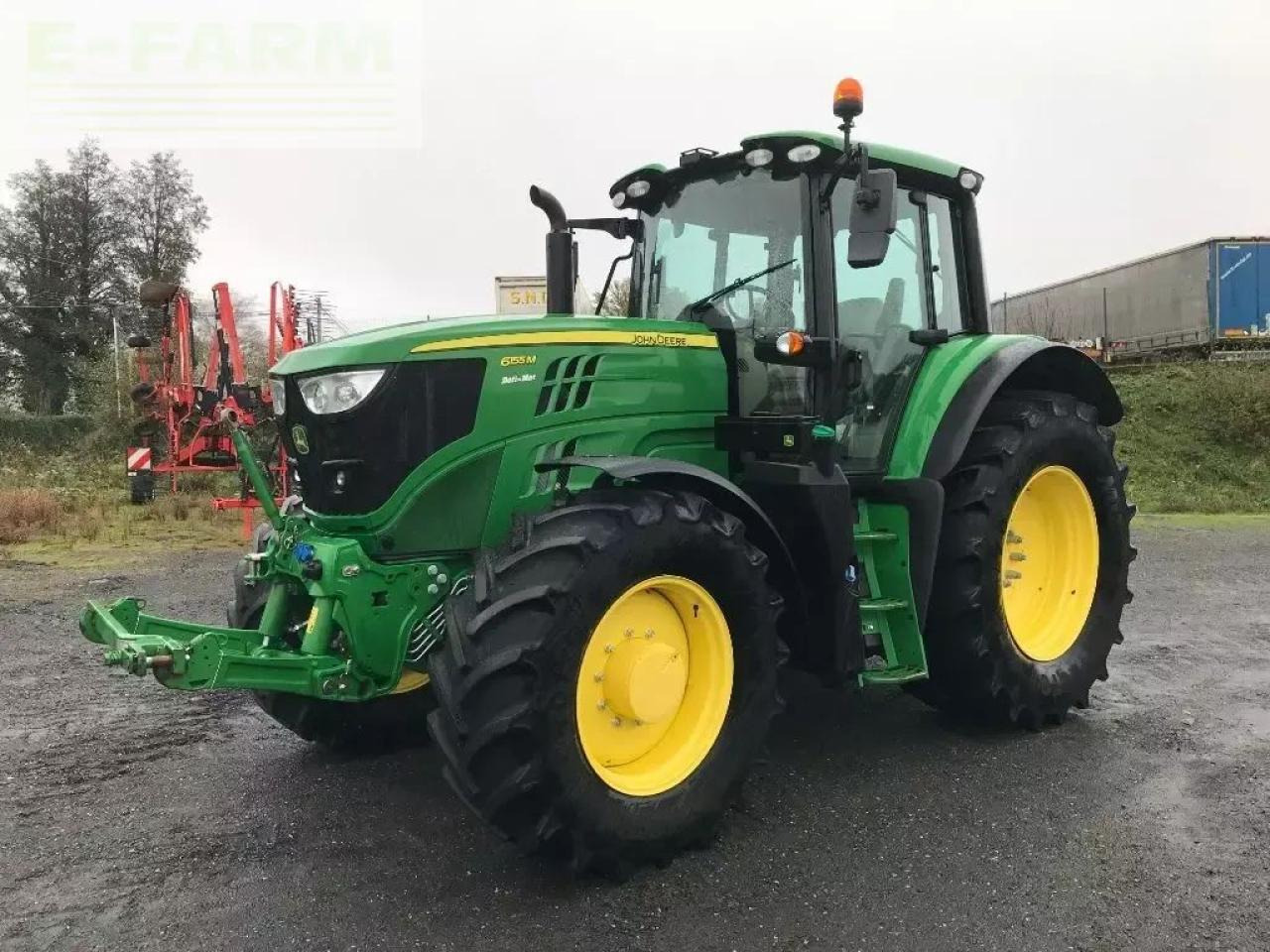 John Deere 6155 m autoquad eco shift - Traktors: foto 1 John Deere 6155 m autoquad eco shift - Traktors: foto 1