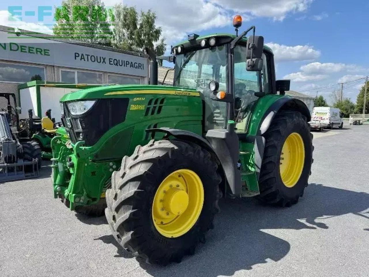 John Deere 6155m - Traktors: foto 1 John Deere 6155m - Traktors: foto 1