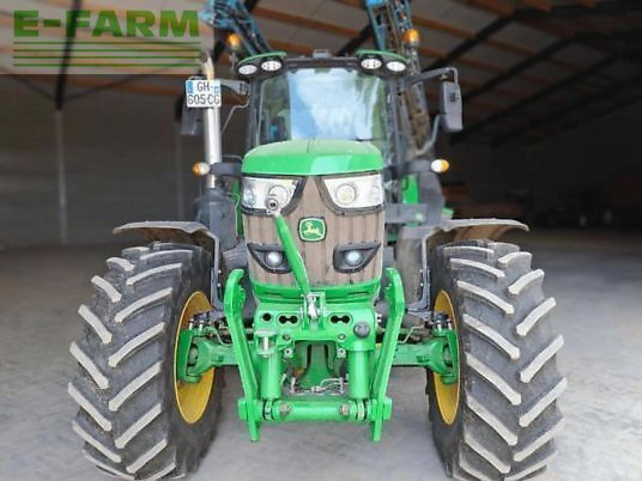 John Deere 6155m - Traktors: foto 4 John Deere 6155m - Traktors: foto 4