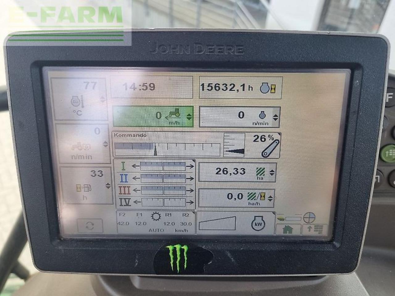 Traktors John Deere 6170r my14 ap 40: foto 14