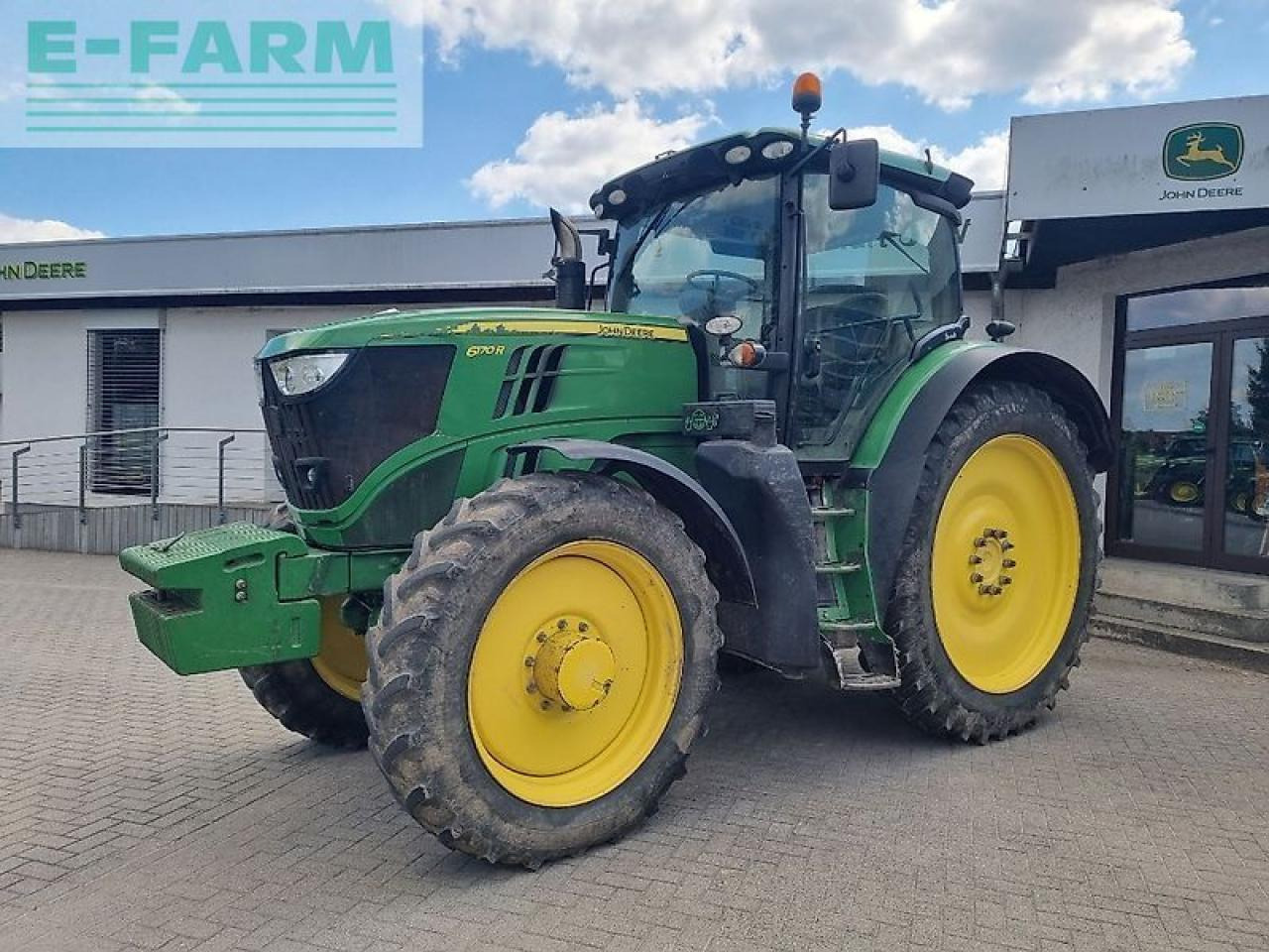 John Deere 6170r my14 ap 40 - Traktors: foto 1 John Deere 6170r my14 ap 40 - Traktors: foto 1