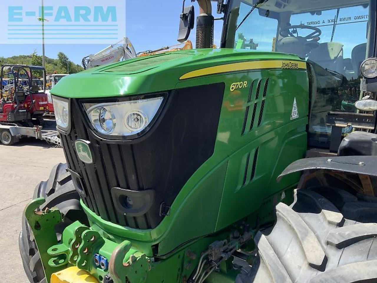 Traktors John Deere 6170r tractor (st23639): foto 14