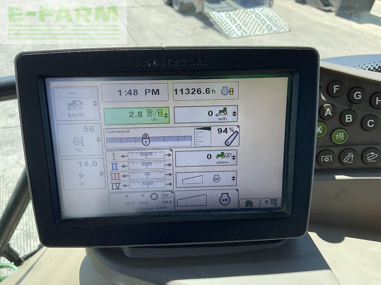 Traktors John Deere 6170r tractor (st23639): foto 21