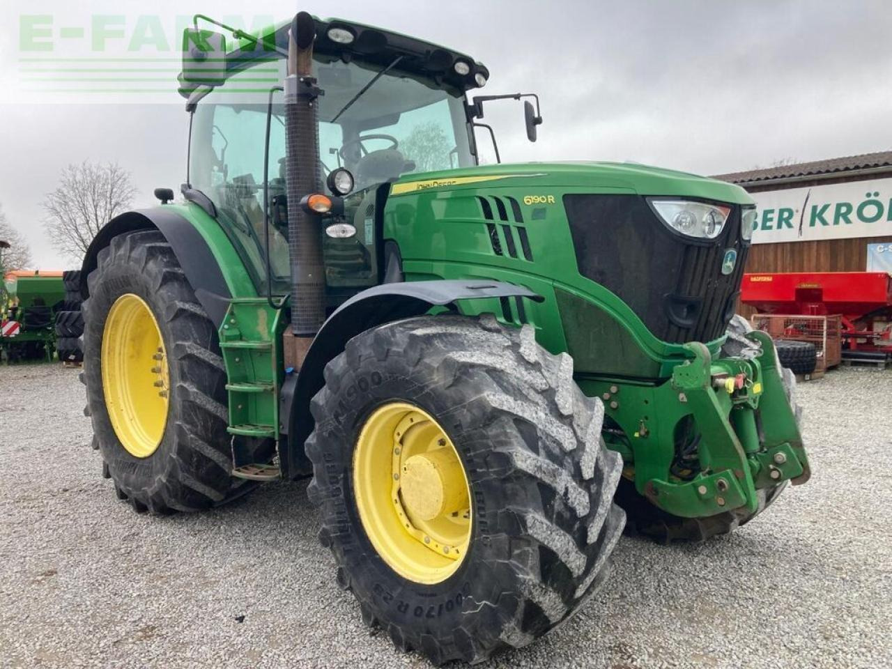 John Deere 6190r - Traktors: foto 2 John Deere 6190r - Traktors: foto 2