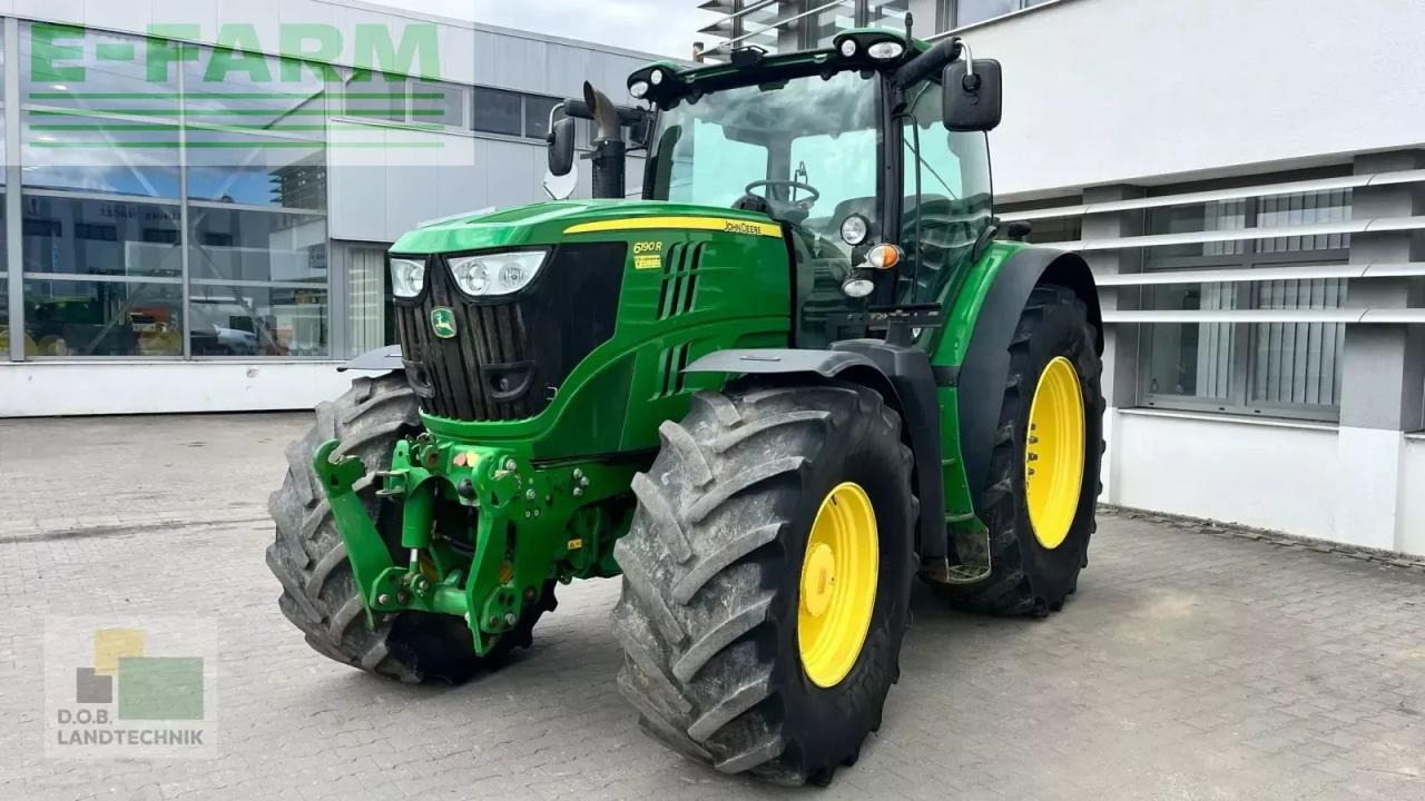 John Deere 6190r - Traktors: foto 1 John Deere 6190r - Traktors: foto 1