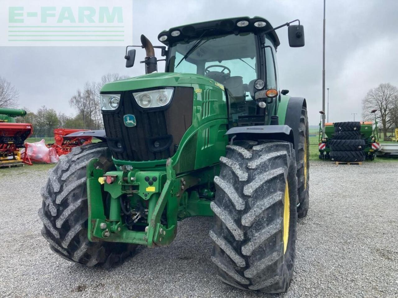 John Deere 6190r - Traktors: foto 3 John Deere 6190r - Traktors: foto 3