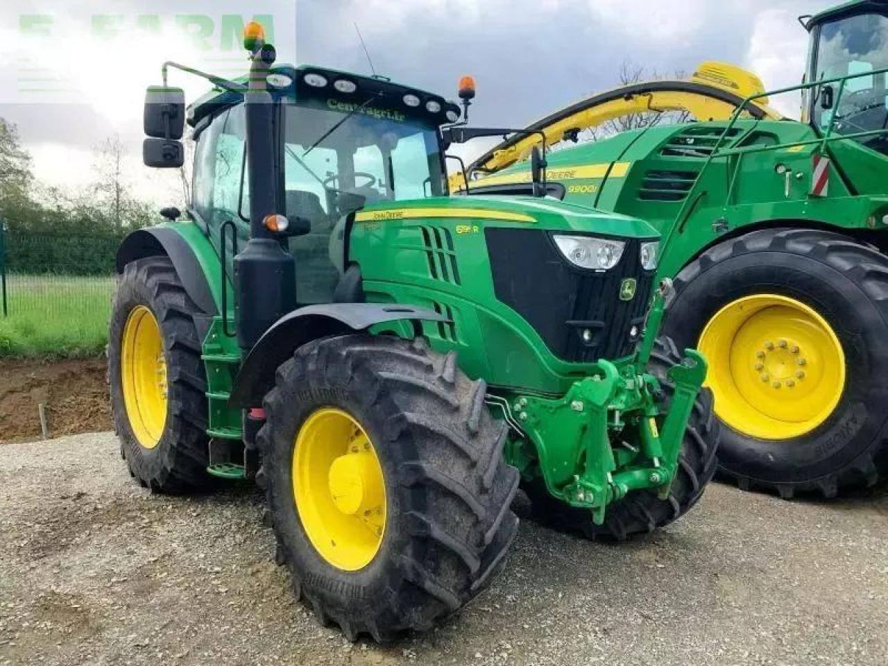 John Deere 6195r - Traktors: foto 2 John Deere 6195r - Traktors: foto 2