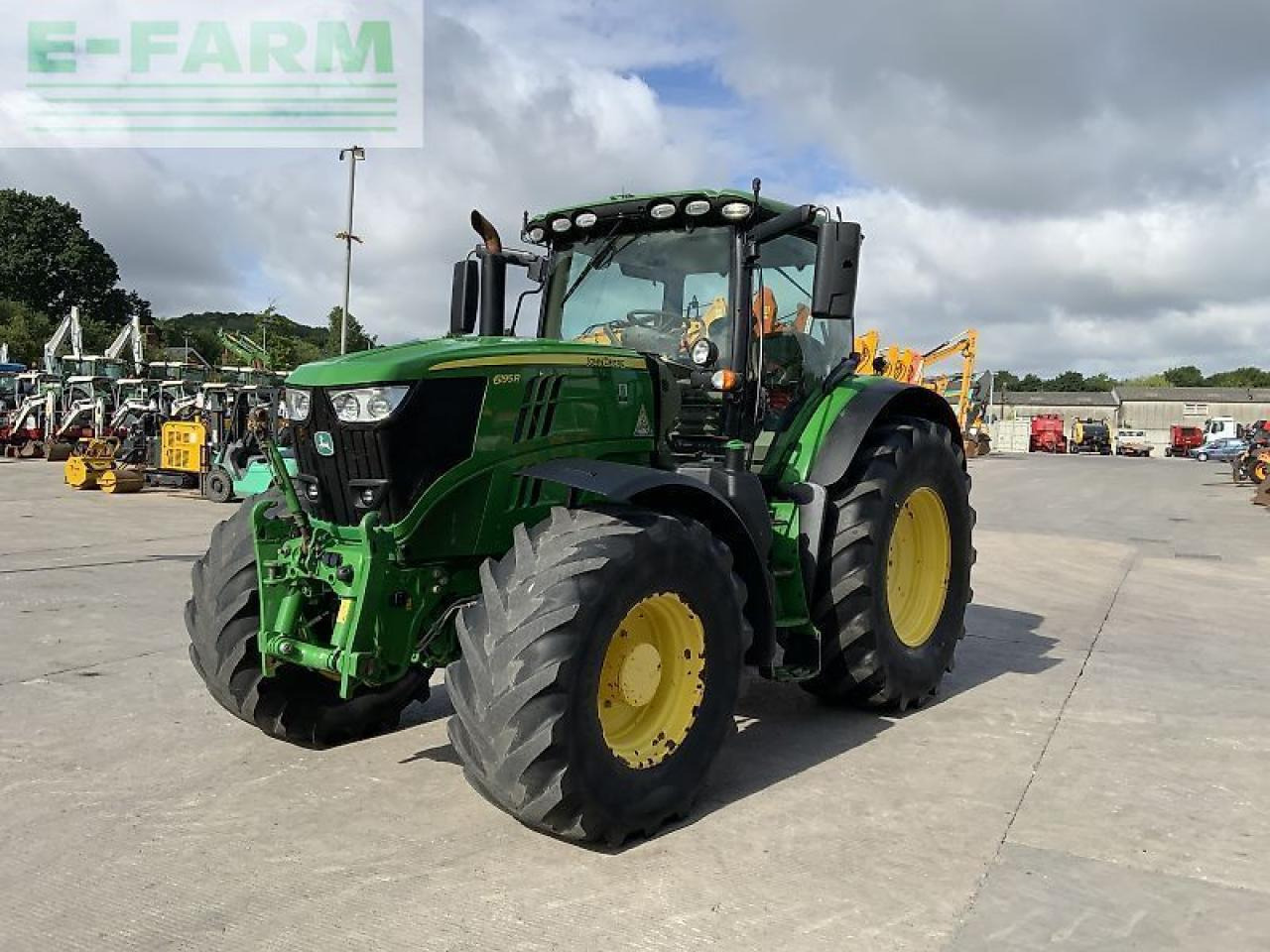 John Deere 6195r tractor (st23689) - Traktors: foto 4 John Deere 6195r tractor (st23689) - Traktors: foto 4