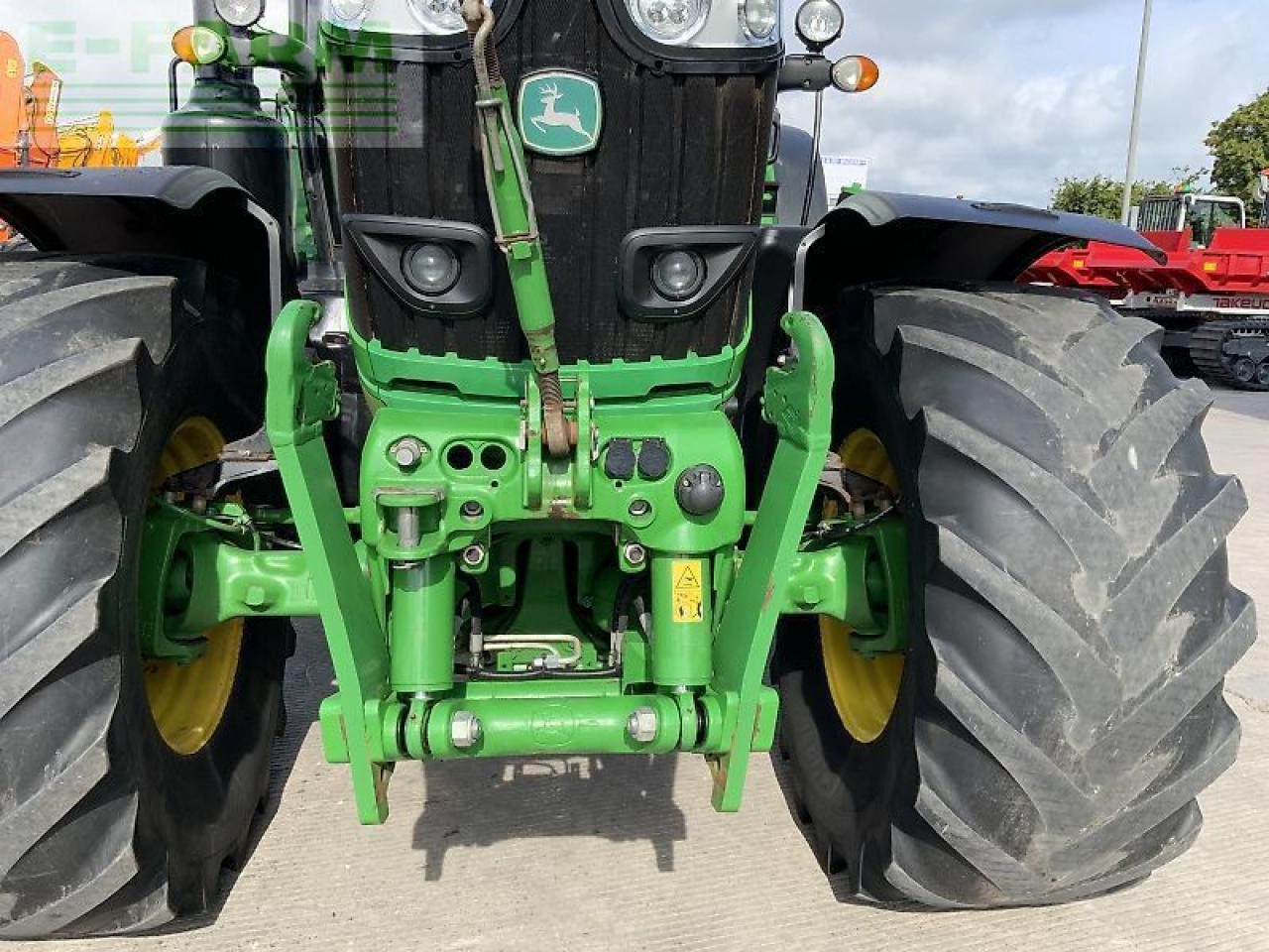 Traktors John Deere 6195r tractor (st23689): foto 13