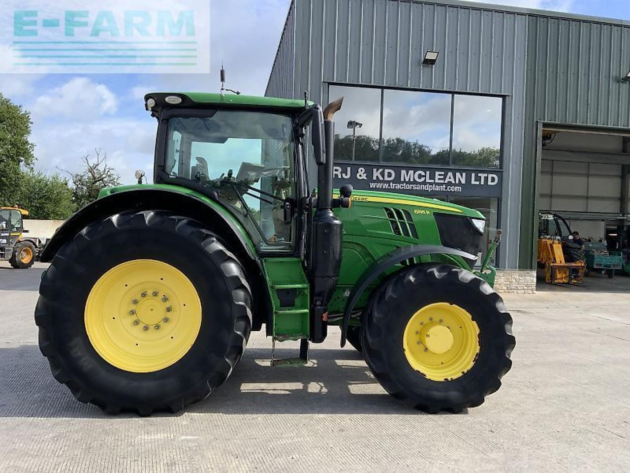 John Deere 6195r tractor (st23689) - Traktors: foto 1 John Deere 6195r tractor (st23689) - Traktors: foto 1