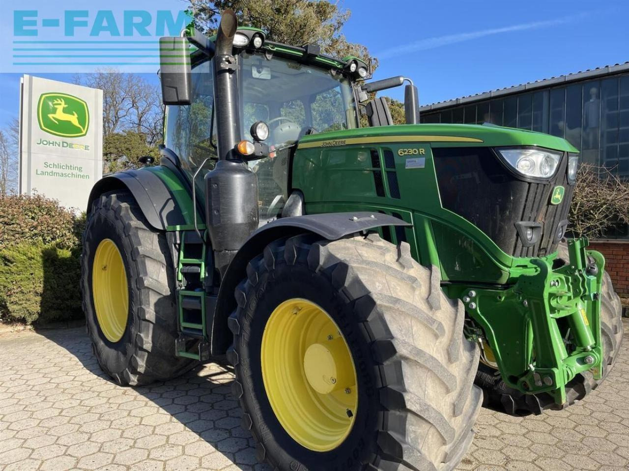John Deere 6230r comandpro 50km at vorb. - Traktors: foto 1 John Deere 6230r comandpro 50km at vorb. - Traktors: foto 1