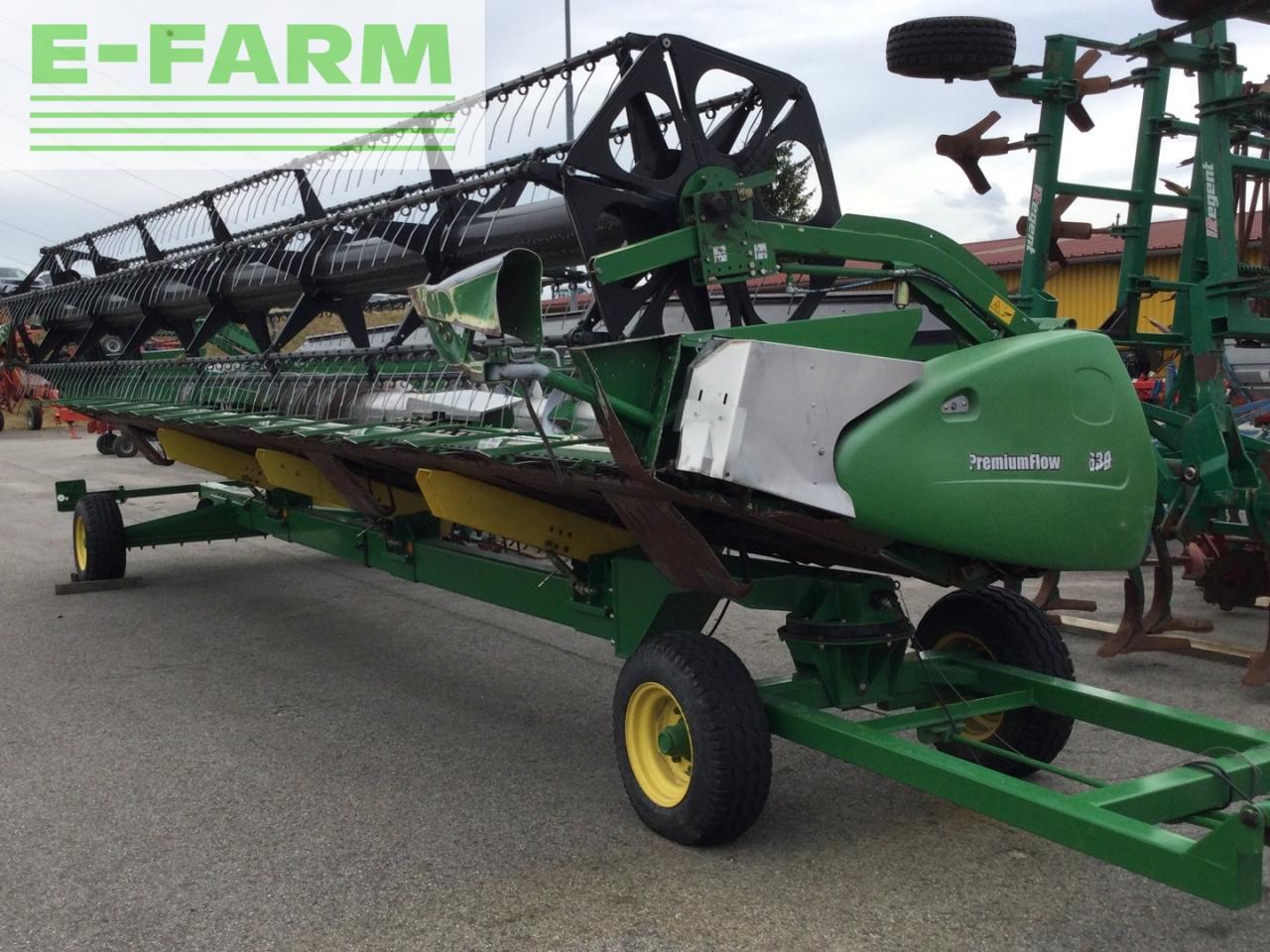 John Deere 630 Premium Flow - Labības heders: foto 1 John Deere 630 Premium Flow - Labības heders: foto 1