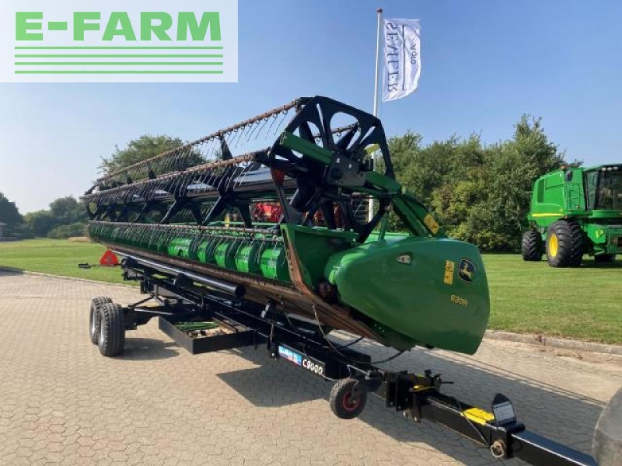 Labības heders John Deere 630r: foto 14