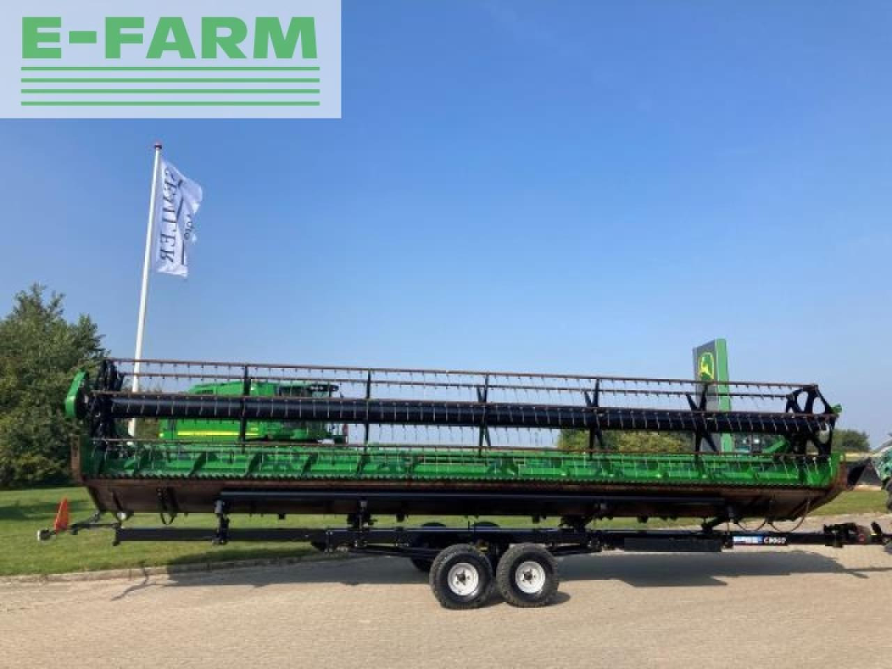 Labības heders John Deere 630r: foto 6
