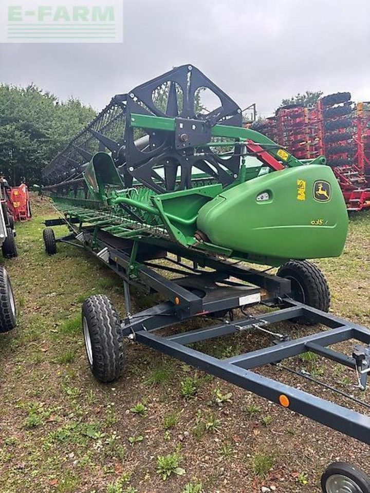 John Deere 635r my21 (10,70m) - Lopbarības kombaina papildaprīkojums: foto 1 John Deere 635r my21 (10,70m) - Lopbarības kombaina papildaprīkojums: foto 1