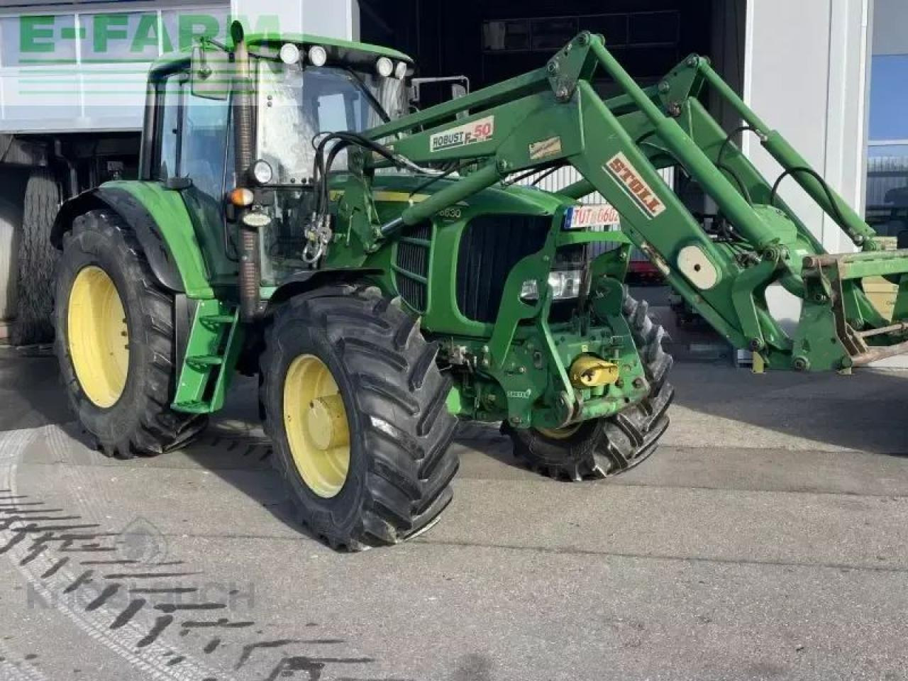 John Deere 6630 premium - Traktors: foto 1 John Deere 6630 premium - Traktors: foto 1