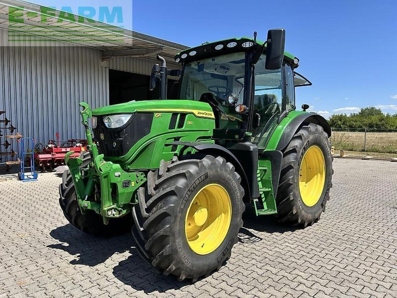 John Deere 6r 130 - Traktors: foto 2 John Deere 6r 130 - Traktors: foto 2