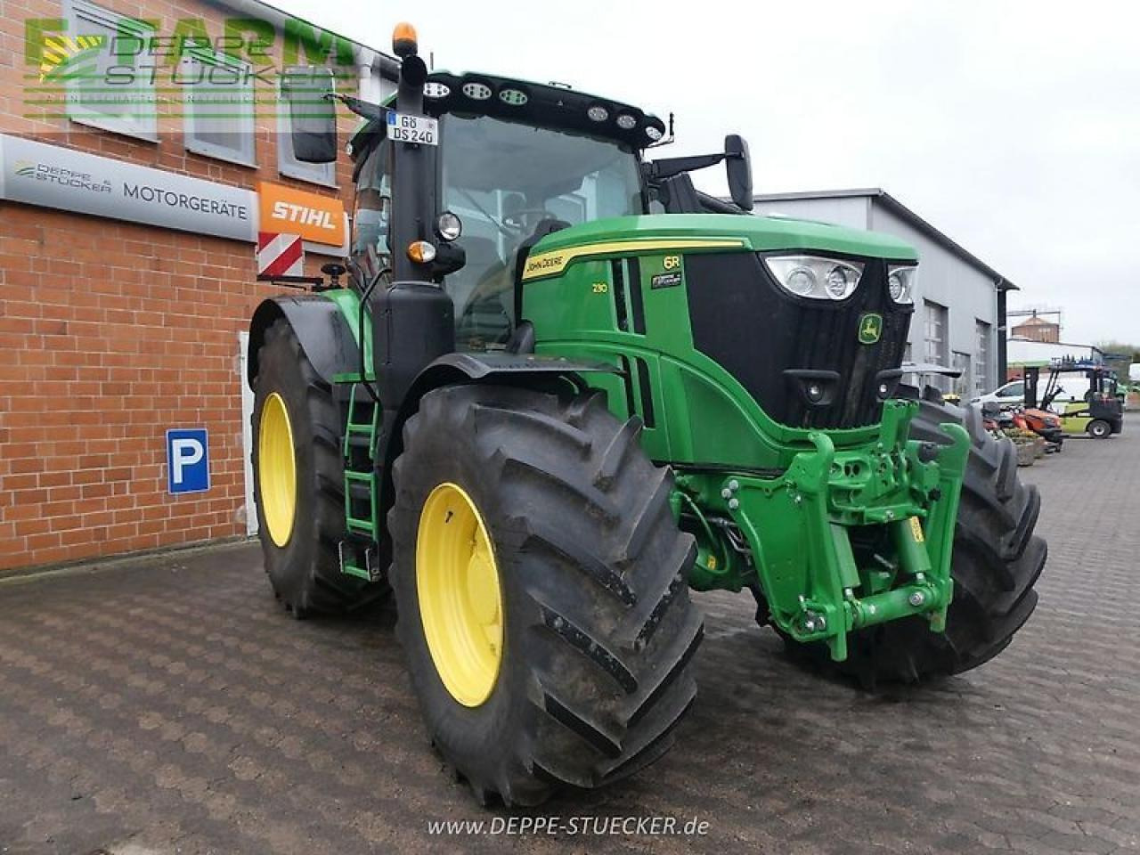 John Deere 6r 230 - Traktors: foto 3 John Deere 6r 230 - Traktors: foto 3