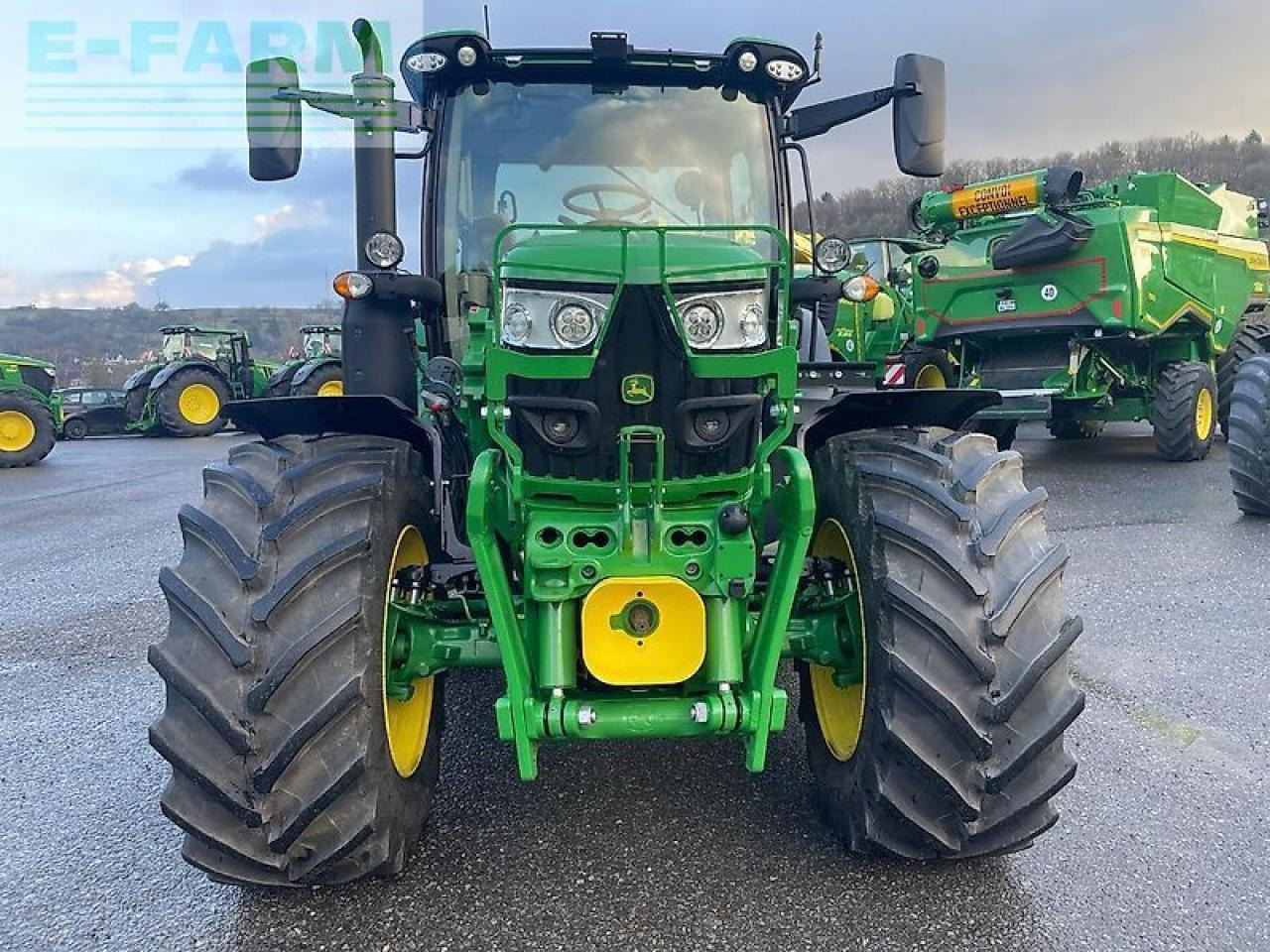 John Deere 6r130 / 6r 130 - Traktors: foto 5 John Deere 6r130 / 6r 130 - Traktors: foto 5