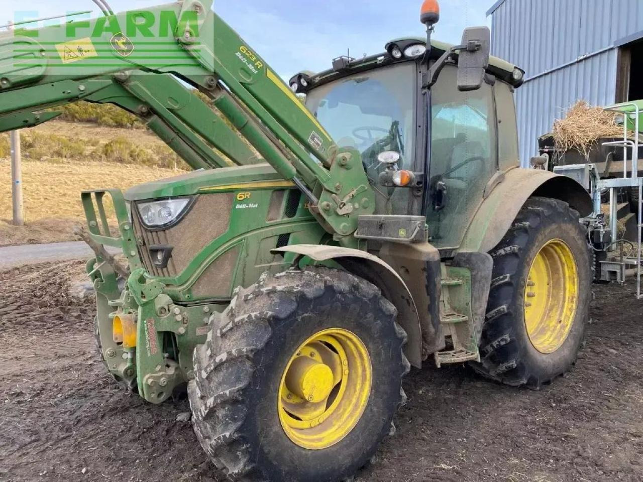 John Deere 6r130 - Traktors: foto 1 John Deere 6r130 - Traktors: foto 1