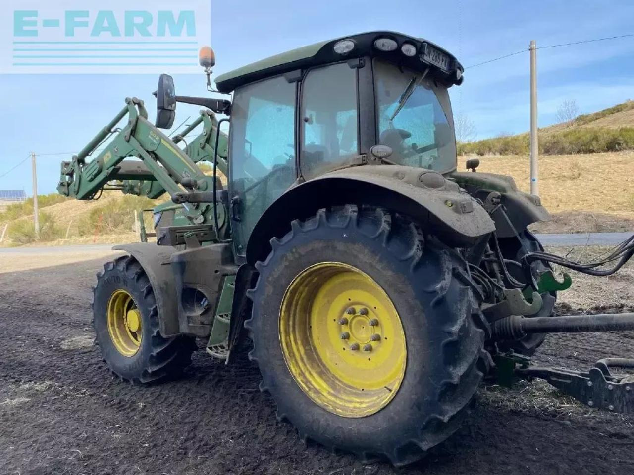 John Deere 6r130 - Traktors: foto 3 John Deere 6r130 - Traktors: foto 3
