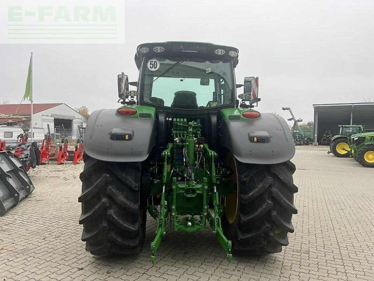 John Deere 6r175 6r 175 6175r - Traktors: foto 5 John Deere 6r175 6r 175 6175r - Traktors: foto 5