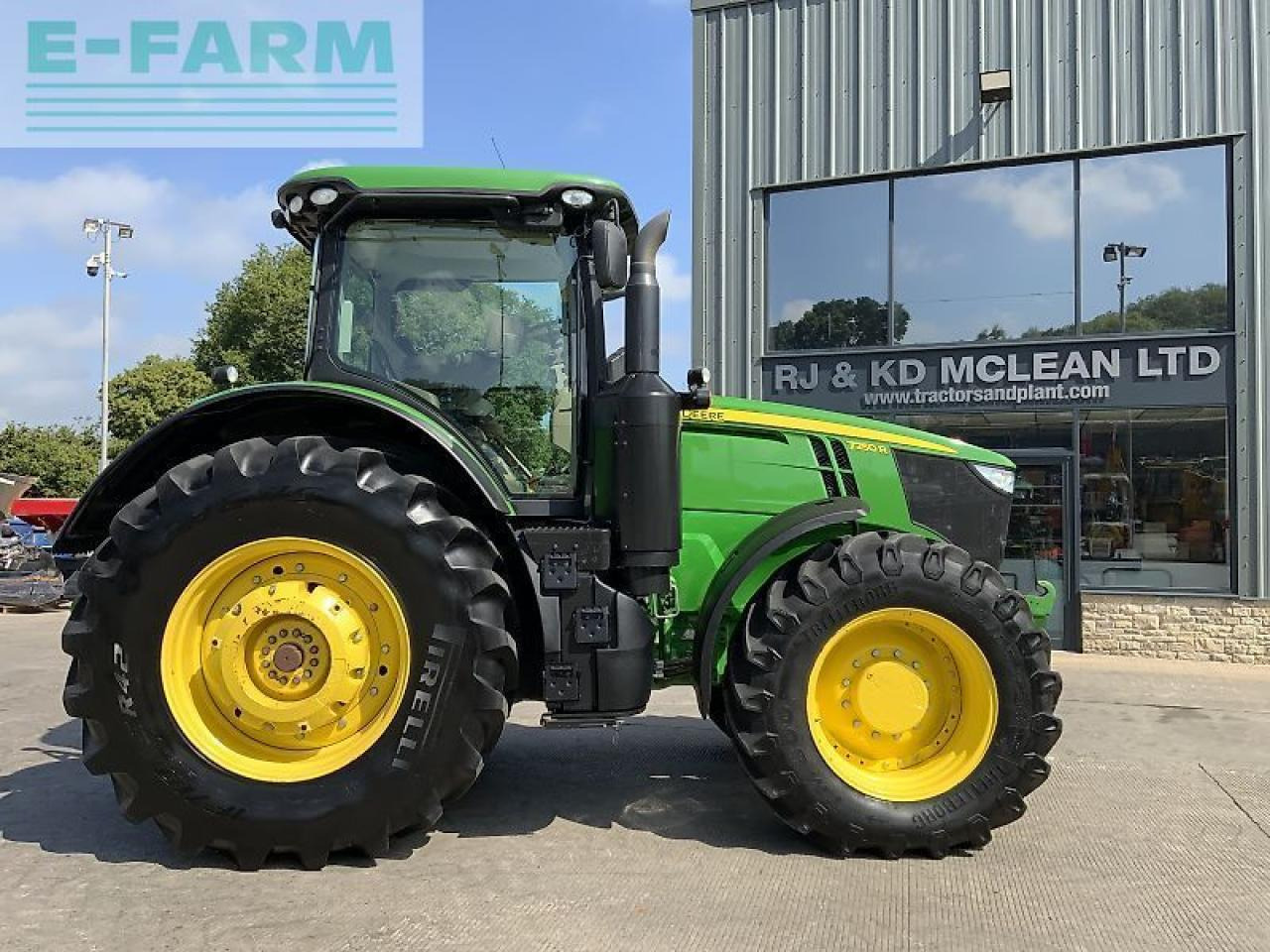 John Deere 7250r tractor (st23494) - Traktors: foto 1 John Deere 7250r tractor (st23494) - Traktors: foto 1