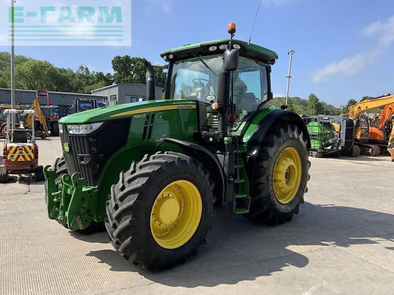 John Deere 7250r tractor (st23494) - Traktors: foto 4 John Deere 7250r tractor (st23494) - Traktors: foto 4