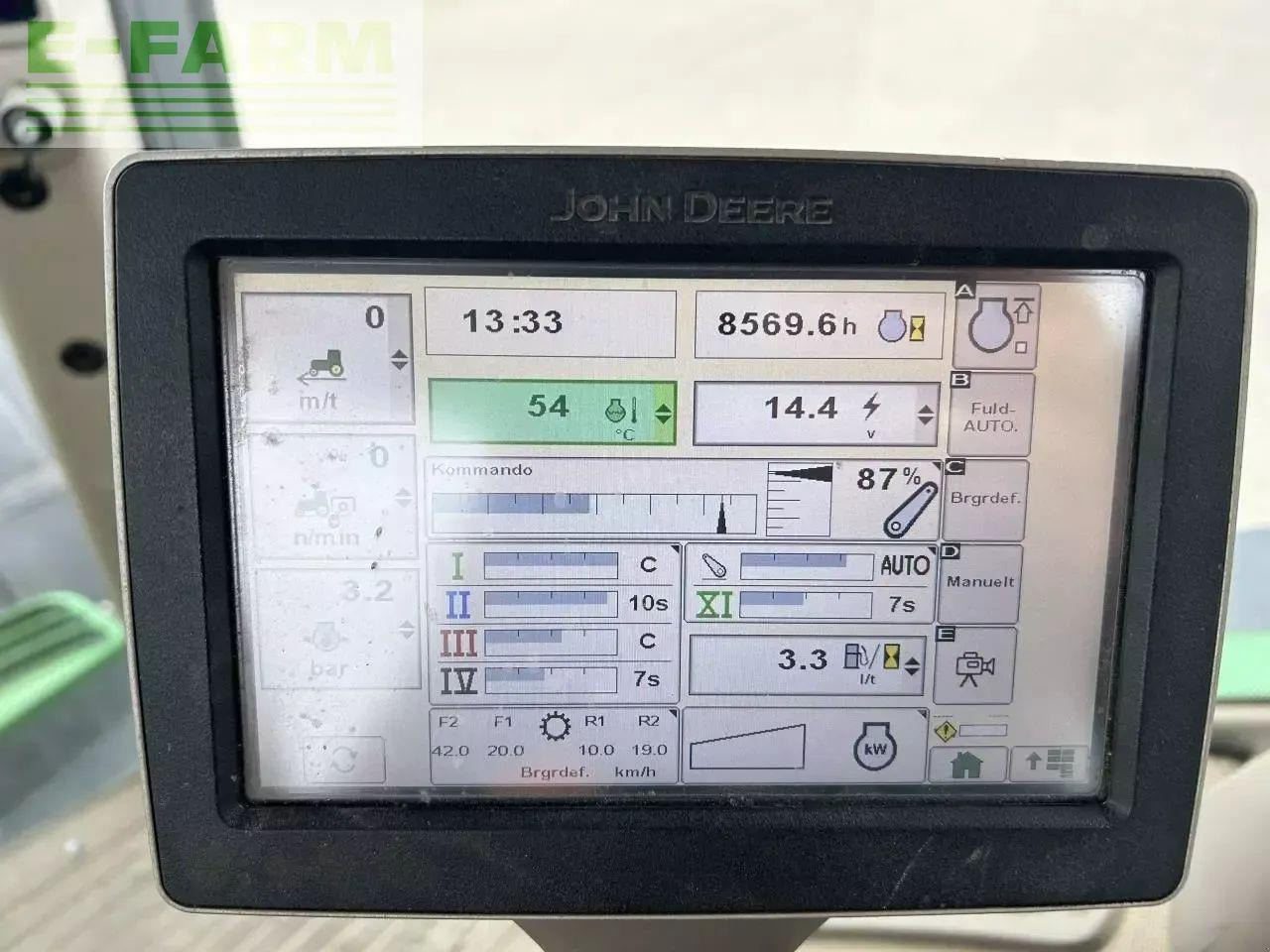 John Deere 7280 - Traktors: foto 4 John Deere 7280 - Traktors: foto 4